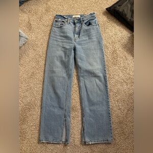 Abercrombie & Fitch Light Blue Straight Leg Jeans